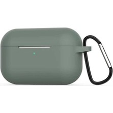 Gaappy Simple Serisi Apple Airpods Pro 1.nesil Yeşil Airpods Kılıf