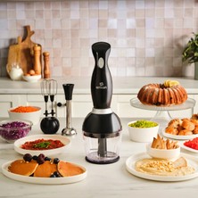 Karaca Karaca Profoodmix 3'lü Blender Set Siyah 1000W