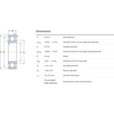Nachi 6202ZZE C3 Ev Nachı Rulman