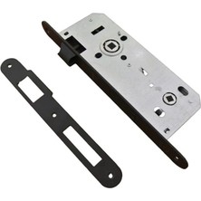 Özcanlar 40 mm 23 Rulmanlı Oval Wc Kilit Siyah