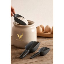Visluna 3'lü Çok Fonksiyonlu Ölçü Kaşığı Seti Un Baharat ve Deterjan Kaşığı 4 RENK