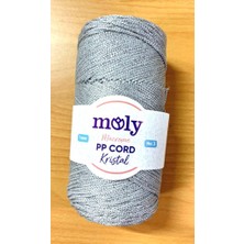 Angel Çanta Aksesuar Moly Yarn 200 gr Simli Polyester Makrome No:60
