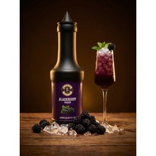 Böğürtlen Meyve Püresi (Blackberry) (Frozen) Yüksek Meyve Aroması 1150GR