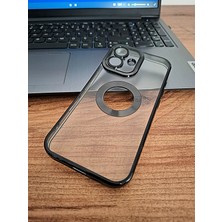 Epro iPhone 16 Uyumlu Kamera Lens Koruyuculu Magsafe Şarj Özellikli Arkası Şeffaf Yanları Renkli Kılıf