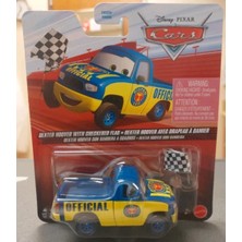 Disney Dısney Pıxar Cars Dexter Hoover With Checkered Flag 2013 Pıston Cup Theme