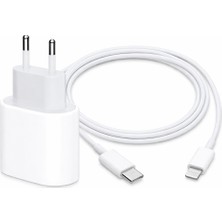 35W Usb-C Hızlı Şarj Adaptörü + Type-C Lightning Kablo iPhone 11 12 13 14 Pro Max Uyumlu