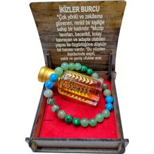 Tasarım Ikizler Burcu Doğal Taş Bileklik ve Kokusu
