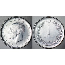 Banknoting Türkiye Cumhuriyeti 1 Lira 1979.