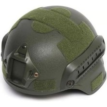 Gümrük Bey Askeri Sınıf Ultra Dayanıklı Kompozit Başlık Koruyucu Kask Miğfer - Askeri Miğfer