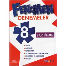 Fenomen Yayıncılık Feenomen 8.sınıf Branş Denemeleri 6 Ders Bir Arada