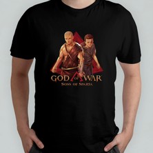 Pixxa God Of War Sons Of Sparta %100 Pamuklu Bisiklet Yaka T-Shirt