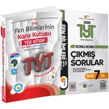 Karakutu Yayınları 2025 TYT Fen Bilimleri Konu Konu Son 7 Yıl Çıkmış Soru Bankası ve Fen B. Kara Kutu TEK KİTAP Çözümlü