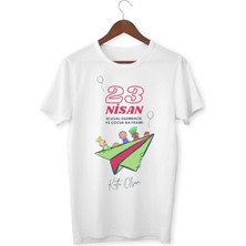 Alpşan Ticaret 23 Nisan Çocuk Bayramı Baskılı Çocuk Tişört 23 Nisan T-Shirt