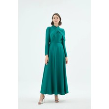 Senna 30004 Emerelle Elbise Zümrüt