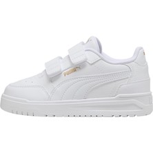 P403740 Puma Shuffle Downtown Lo V Ps &amp;ccedil;ocuk Spor Ayakkabı Beyaz