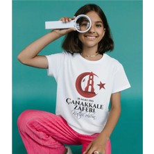 Alpşan Ticaret 5. 18 Mart Anma Günü Çanakkale 1915 Baskılı Unisex Tişört