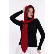 Saint Majesta Kadın Balaclava Kapüşonlu Yumuşak Atkı Şal Kışlık