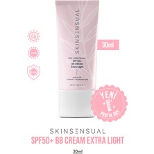 Skin Sensual Bb Krem Extra Light 30ML SPF50 Pa++++ | Leke Karşıtı, Aydınlık Cilt Görünümü | Uva/uvb Koruma