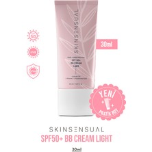 Skin Sensual Bb Krem Light 30ML SPF50 Pa++++ | Leke Karşıtı, Aydınlık Cilt Görünümü | Uva/uvb Koruma