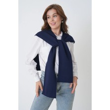 Saint Majesta %100 Akrilik Triko Omuz Şalı Kadın Ofis Günlük Moda Atkı- SM2026