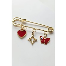 Mith Sb Takı Iskoç Çengel Yaka Iğnesi-Broş