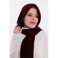 Saint Majesta Kadın Balaclava Kapüşonlu Yumuşak Atkı Şal Kışlık