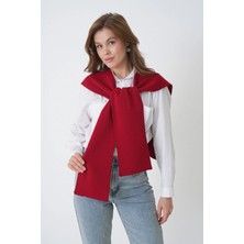 Saint Majesta %100 Akrilik Triko Omuz Şalı Kadın Ofis Günlük Moda Atkı- SM2026