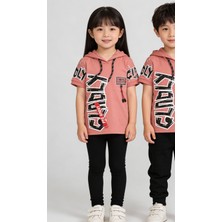 Petitox Life Gldly Baskılı Kapşonlu T-Shirt(3-4-5-6-7 yaş)