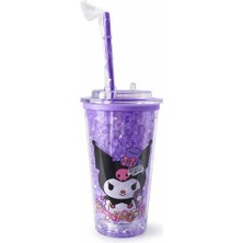 Brumoon Kuromi Işıklı Pipetli Bardak