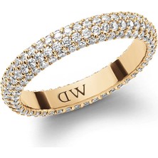 Daniel Wellington Pave Crystal Ring Gold