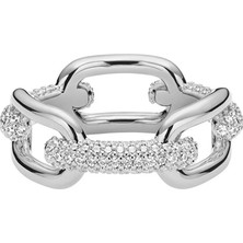 Daniel Wellington Crystal Link Ring Silver
