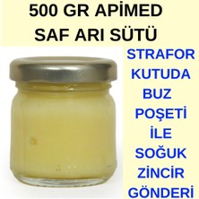 Apimed Arı Sütü (500GR) Avantajlı Ürün Strafor Kutuda Buz Poşeti Ile Gönderim