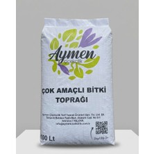 Aymen Çiçekçilik 100 Litre Bitki Toprağı Ithal Torf Cocopeat Ponza Özel Karışım Çiçek ve Saksı Harcı