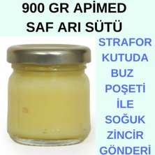 Apimed Arı Sütü (900GR) Avantajlı Ürünstrafor Kutuda Buz Poşeti Ile Gönderim