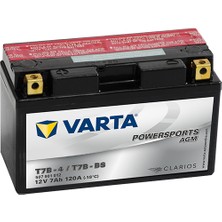 YT7B-BS Varta 12V 7AH Agm Motosiklet Aküsü