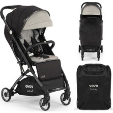 Pierre Cardin Vovo Kabin Boy Bebek Arabası 25 kg Taşıma Kapasitesi Katlanabilen Standart Model