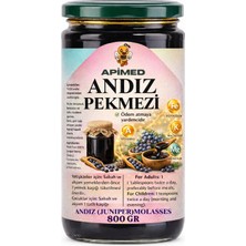 Apimed Andız Pekmezi 800 gr - %100 Doğal Katkısız Saf Öz - Akciğer Dostu