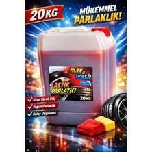 Max&Wash 20KG Direk Kullanım Islak Görünüm Lastik Parlatıcı