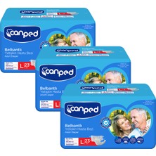 Canped Belbantlı Hasta Bezi Büyük Boy Large 69 Adet
