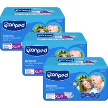 Canped Belbantlı Hasta Bezi Extra Büyük Boy Large 69 Adet