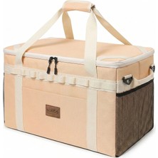 Haegs Çok Amaçlı Termal Çanta, Araç içi Alet Eşya Düzenleyici Organizer, Kamp Çantası, Kamp Malzemeleri, Piknik Çantası, Taktik, Yalıtımlı Soğutucu Yemek Taşıma Çantası, 45 Lt, Çöl Sarısı