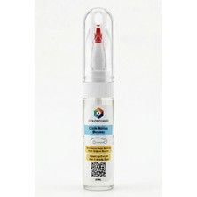 COLORGUARD Parlak Vernik İğneli ve Fırçalı 2 si 1 Arada Özel Tasarım Şişe Rötuş Boyası