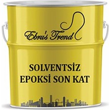 Ebrus Trend Solventsiz Epoksi Zemin Son Kat Boyası (2 Grup) 17+3 kg