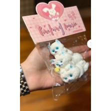 Glanart Kedi Şeklinde Sukuşi 9 cm Stres Oyuncağı 1 Adet Squishy