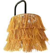 Rafya Aparatlı Doğal Silindir Aplik