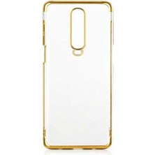 Ceponya Redmi K30 / Poco X2 Kılıf Ince Köşeleri Renkli Şeffaf Silikon