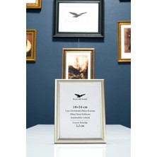 Raven Art Studio Pergamon 18X24 cm Platin Resim Fotoğraf Belge Poster Evrak Çerçevesi Korumalı Kırılmaz Pleksi Cam