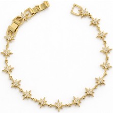 Sacha Kuzey Yıldızı Figürlü Taşlı Bileklik