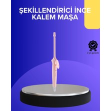 Profesyonel Saç Maşası 9mm Seramik Kaplama Ince Bukle Maşası