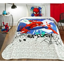 Taç Yeni Sezon Lisanslı Spiderman Action x Tek Kişilik Pike Takımı